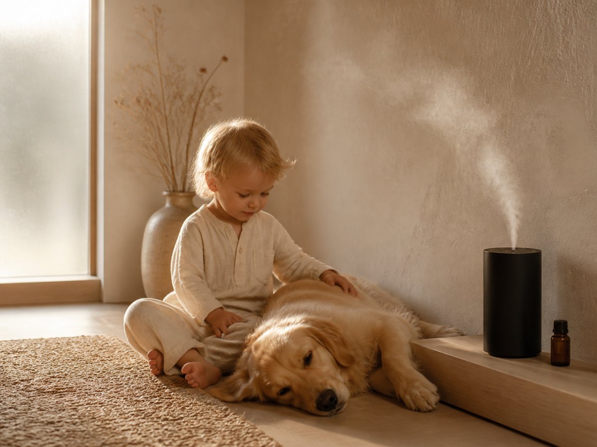 Scenting Your Sanctuary: Choosing a Diffuser Safe for Pets and Children